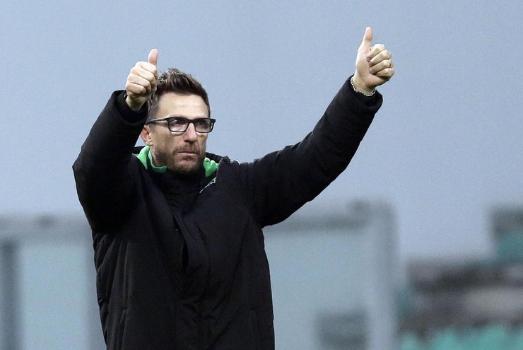 Di Francesco: «Non guardo la classifica»