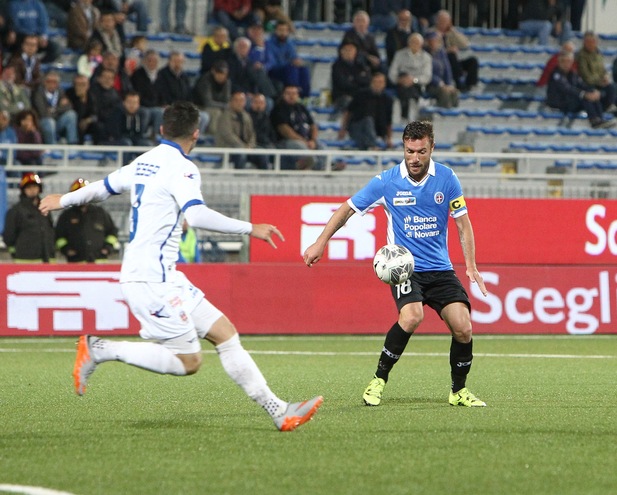 Novara, Pesce-Garofalo stop tre settimane