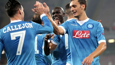 Napoli, Gabbiadini: «Siamo rosa completa. L'importante è vincere»