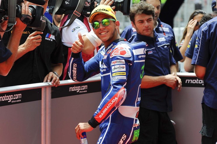 Moto3, Bastianini: «Terzo posto, sono contento»