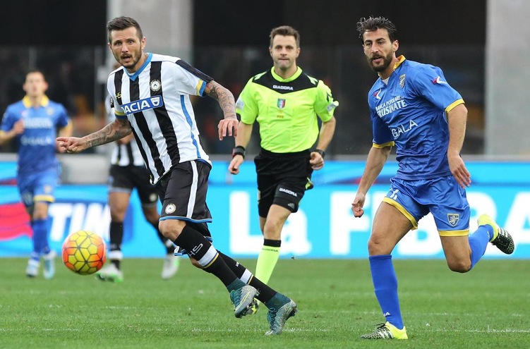 Frosinone, Russo ko. Frattura alla mano