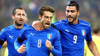 Italia-Romania 2-2: Marchisio-Gabbiadini, ma la difesa non va