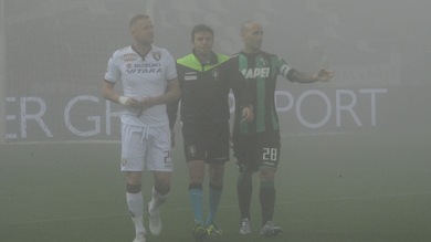 Sassuolo-Torino rinviata per nebbia. La data è incerta