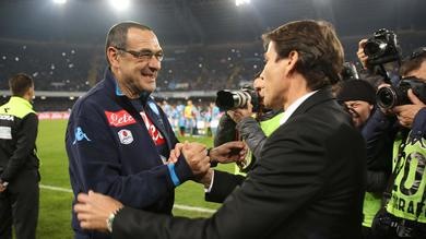 Napoli-Roma, Sarri: «Abbiamo dominato». De Laurentiis: «Soddisfatto»