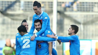 Risultati Serie A, Frosinone-Napoli 1-5: azzurri campioni d'inverno