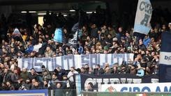 Napoli-Carpi, Curva A aperta solo per abbonati