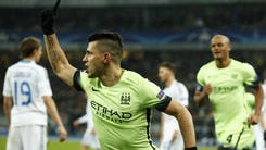 Champions League: Dynamo Kiev-Manchester City 1-3, qualificazione in cassaforte