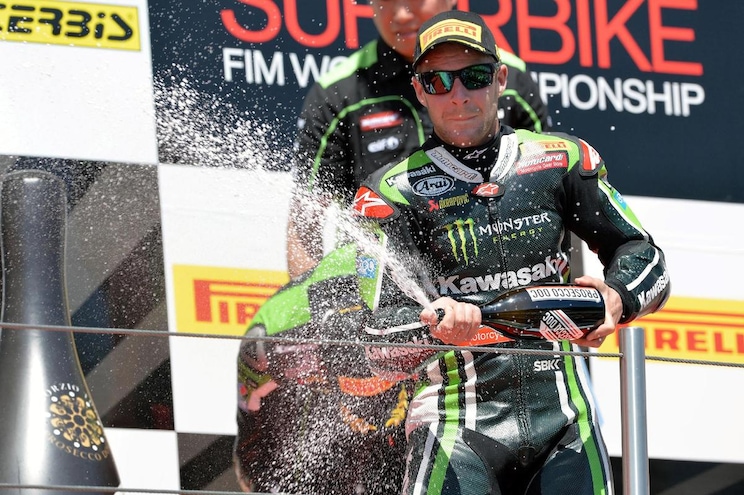 Superbike, Johnny Rea: cena romantica dopo la doppietta