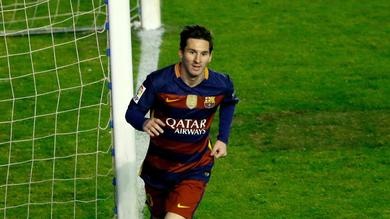 Liga: Rayo Vallecano-Barcellona 1-5, tripletta Messi