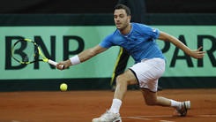 Tennis, Coppa Davis: Cecchinato batte Bossel, Italia-Svizzera 4-0