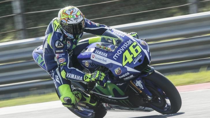 MotoGp Yamaha, Rossi: «Sono abbastanza soddisfatto»