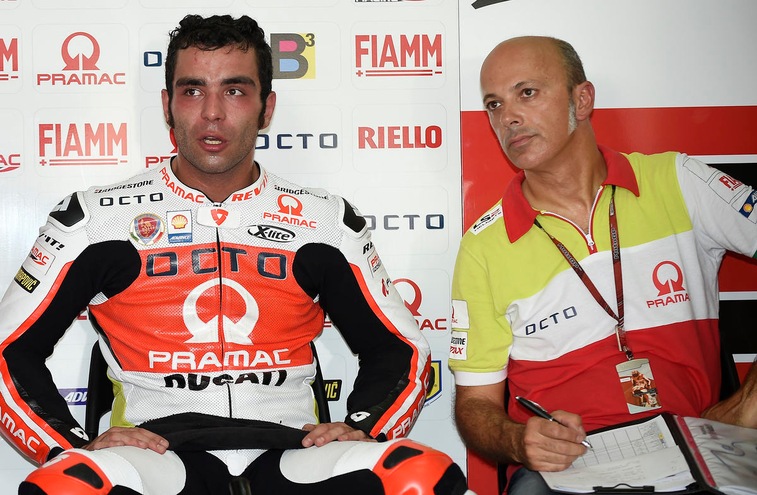 MotoGp, che iella per Petrucci!