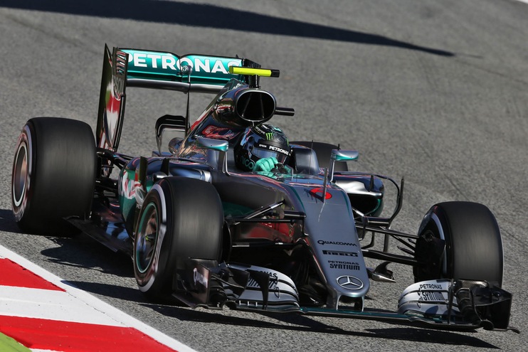 F1 Spagna: seconde libere, avanti Rosberg