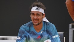 Tennis, Atp Nizza: Fognini eliminato al primo turno