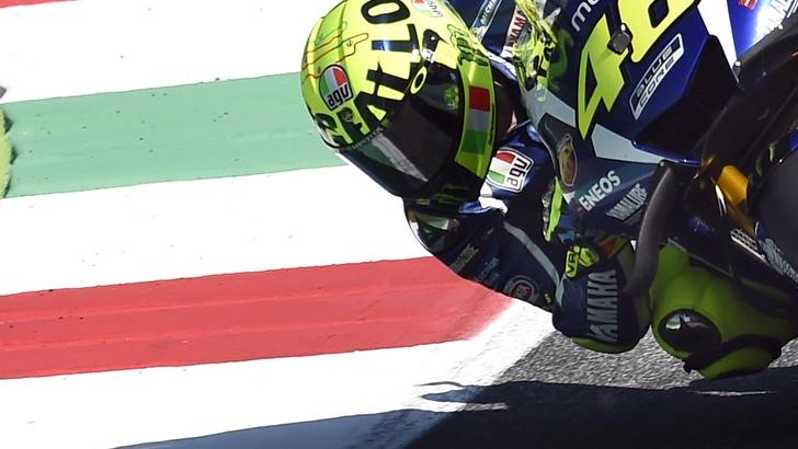 MotoGp Mugello: Valentino Rossi in pole
