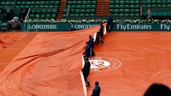 Roland Garros, ancora pioggia: match sospesi 