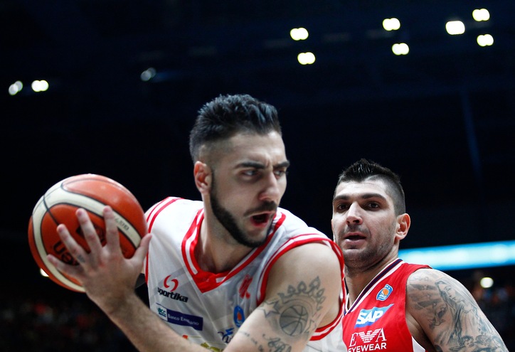 Basket Serie A, Reggio Emilia cerca il pareggio