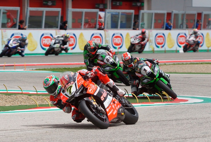 SBK Ducati, Davies: «Peccato per il meteo»