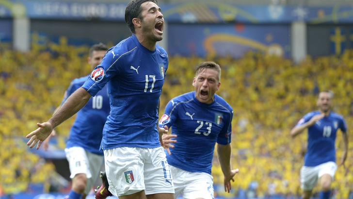 Euro 2016, Italia-Svezia 1-0: Eder, un gol che vale gli ottavi 