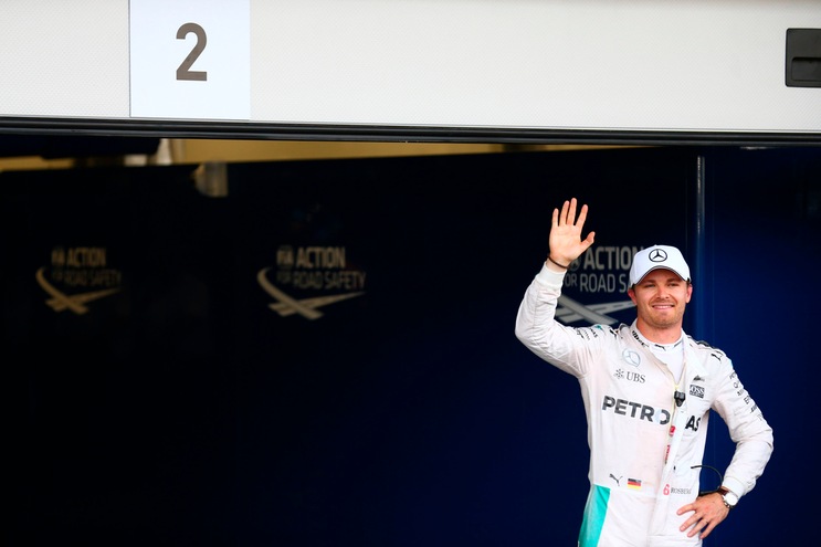 F1 Mercedes, Rosberg: «Contento della pole»