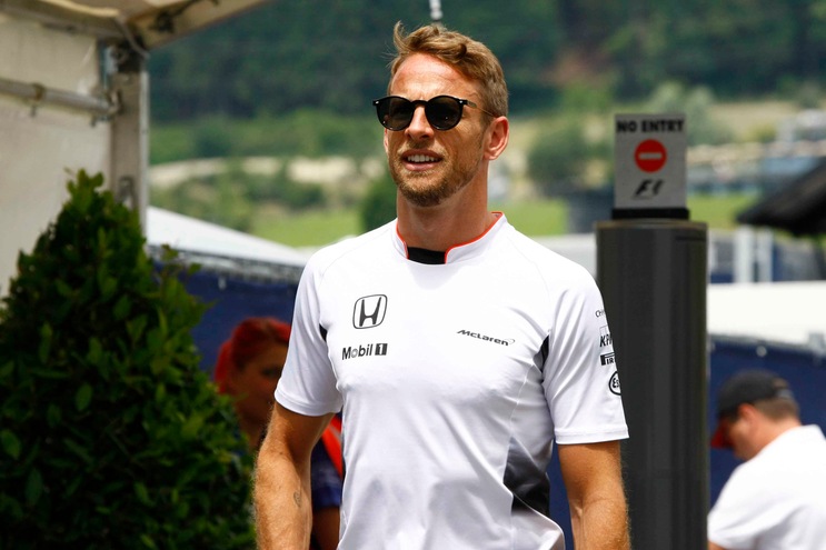 F1, Button: «Vorrei piovesse anche oggi»