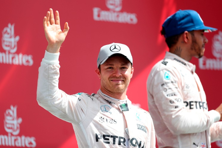 F1: Rosberg penalizzato di 10'', è terzo