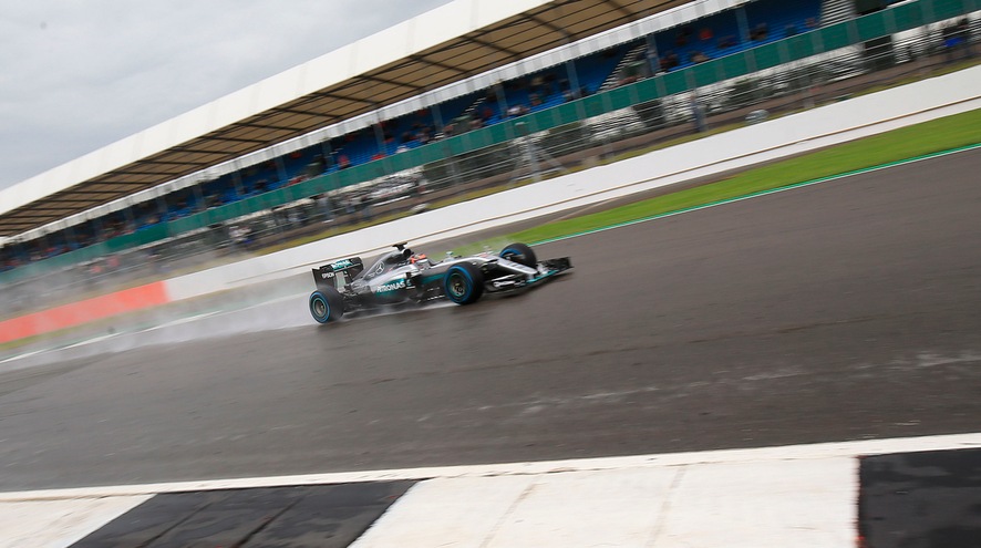 F1 Silverstone, Ocon il più veloce nei test