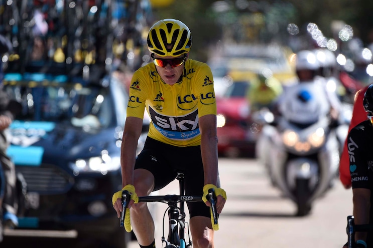 Tour de France: Froome si invola in lavagna