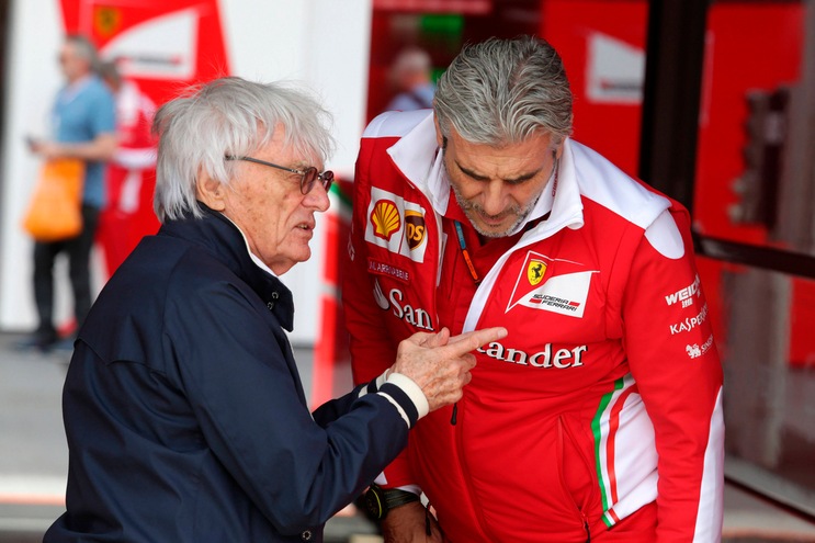 F1, Ecclestone: «Marchionne sta lavorando bene»
