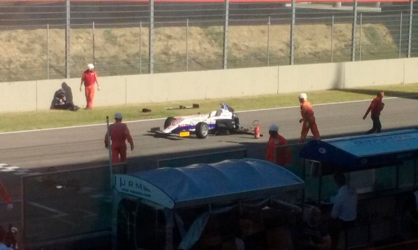 F4: Brutto incidente al Mugello, piloti illesi