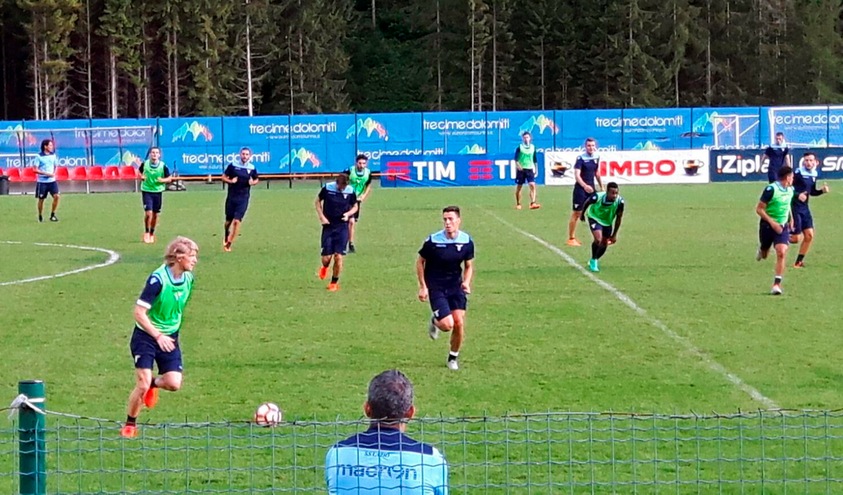 Lazio, 6-0 contro il Brasil Soccer Team 