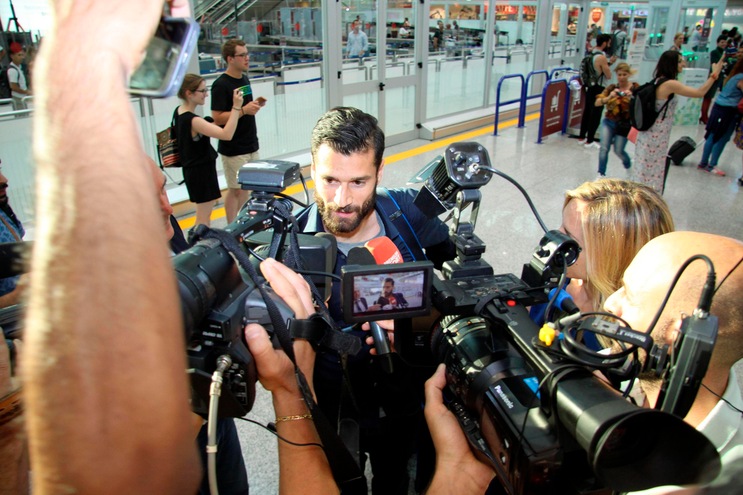 Candreva sbarca a Milano: «Inter, che emozione!»