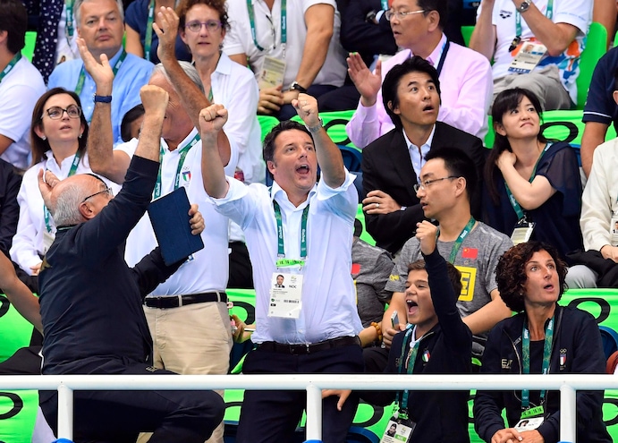 Rio 2016, Renzi: «Che bello lo sport italiano»