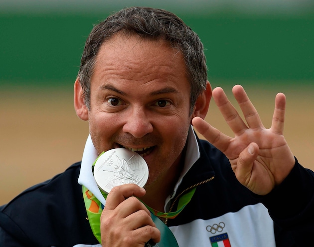 Rio 2016, Tiro a Volo: Pellielo è d'argento