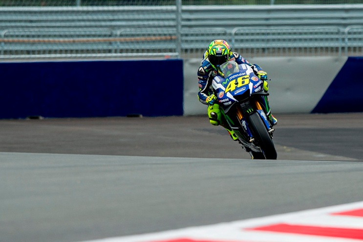 MotoGp Austria, Rossi: «Giornata positiva»