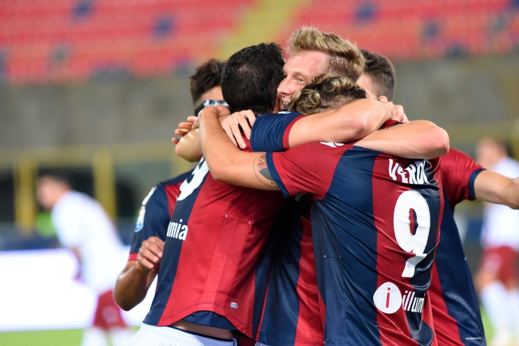 Coppa Italia Bologna qualificato: Krejci-Taider gol