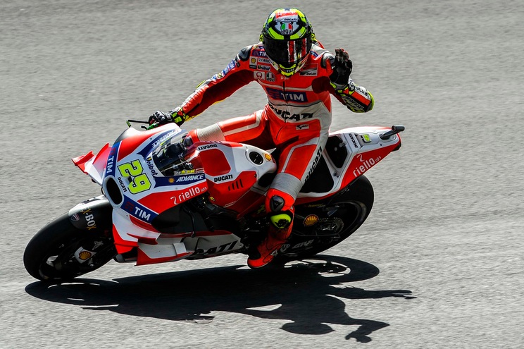 MotoGp Austria, Warm up: Ducati sempre davanti