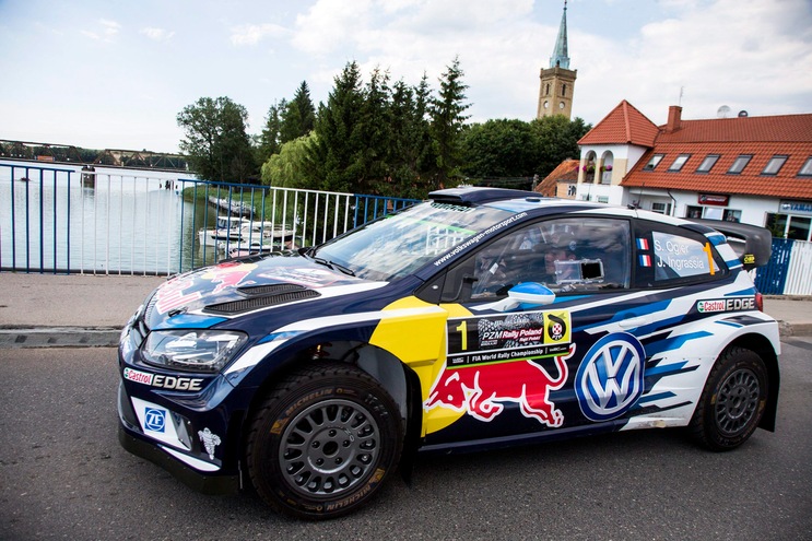 Rally di Germania, Ogier va in testa