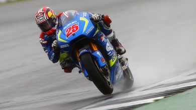 MotoGp Silverstone: Vinales vola, Rossi è terzo