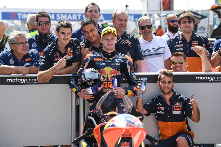 Moto3: a Misano vince Binder, Bastianini secondo