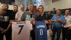 Basket NBA, scambio di maglie Westbrook-Ronaldo