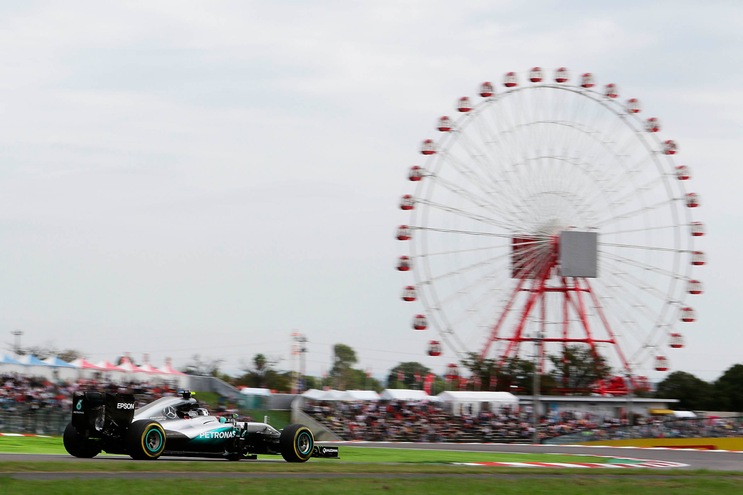 F1 Giappone: Rosberg vola nelle libere, Vettel quinto