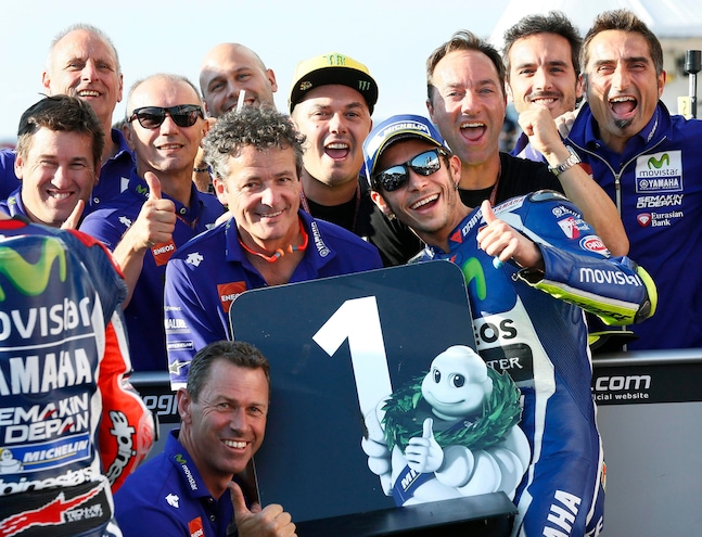 MotoGp Giappone, Rossi in pole position!