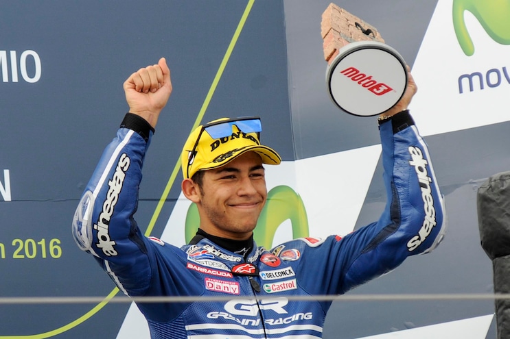 Moto3, intervento riuscito per Bastianini