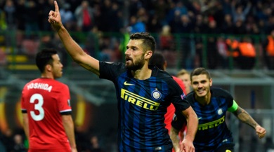 Europa League, Inter-Southampton 1-0: De Boer ringrazia Candreva