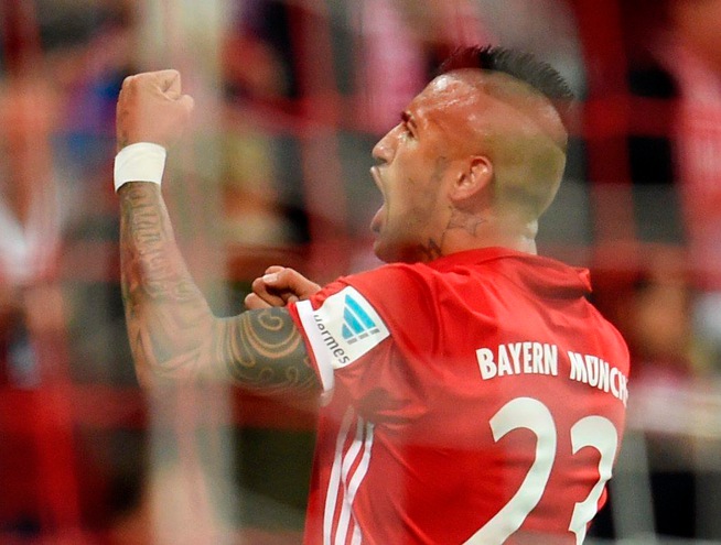 Bundesliga: Vidal trascina il Bayern Monaco