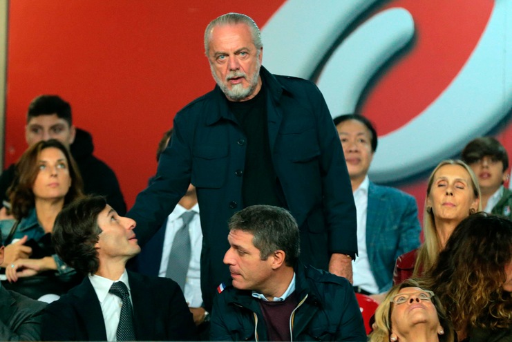 Napoli, De Laurentiis: «Gabbiadini merita spazio»