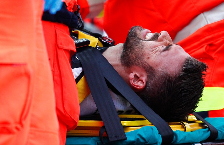 Juventus, Barzagli lussazione della spalla sinistra