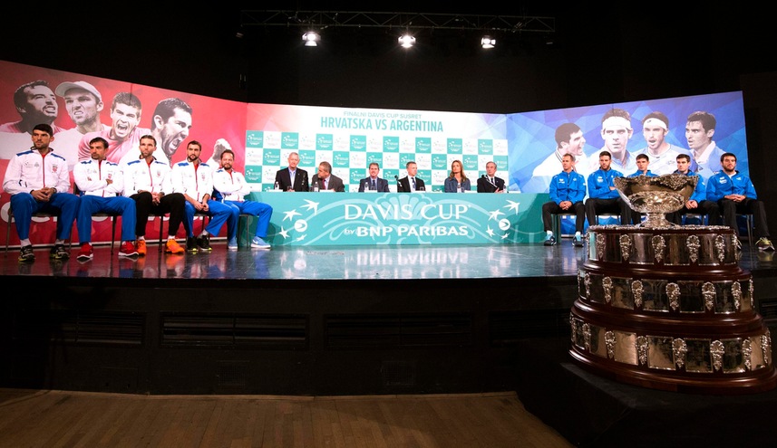 Finale Coppa Davis, Croazia-Argentina: si comincia con Cilic-Delbonis