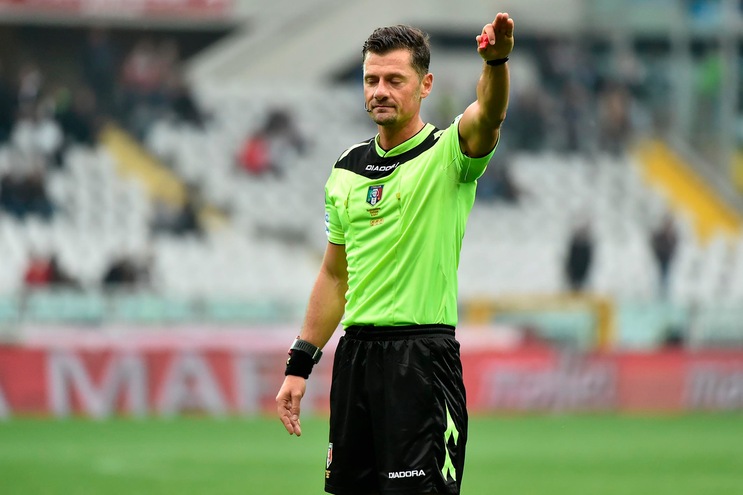 Coppa Italia Torino-Pisa, dirige Giacomelli. Chievo-Novara: Pinzani